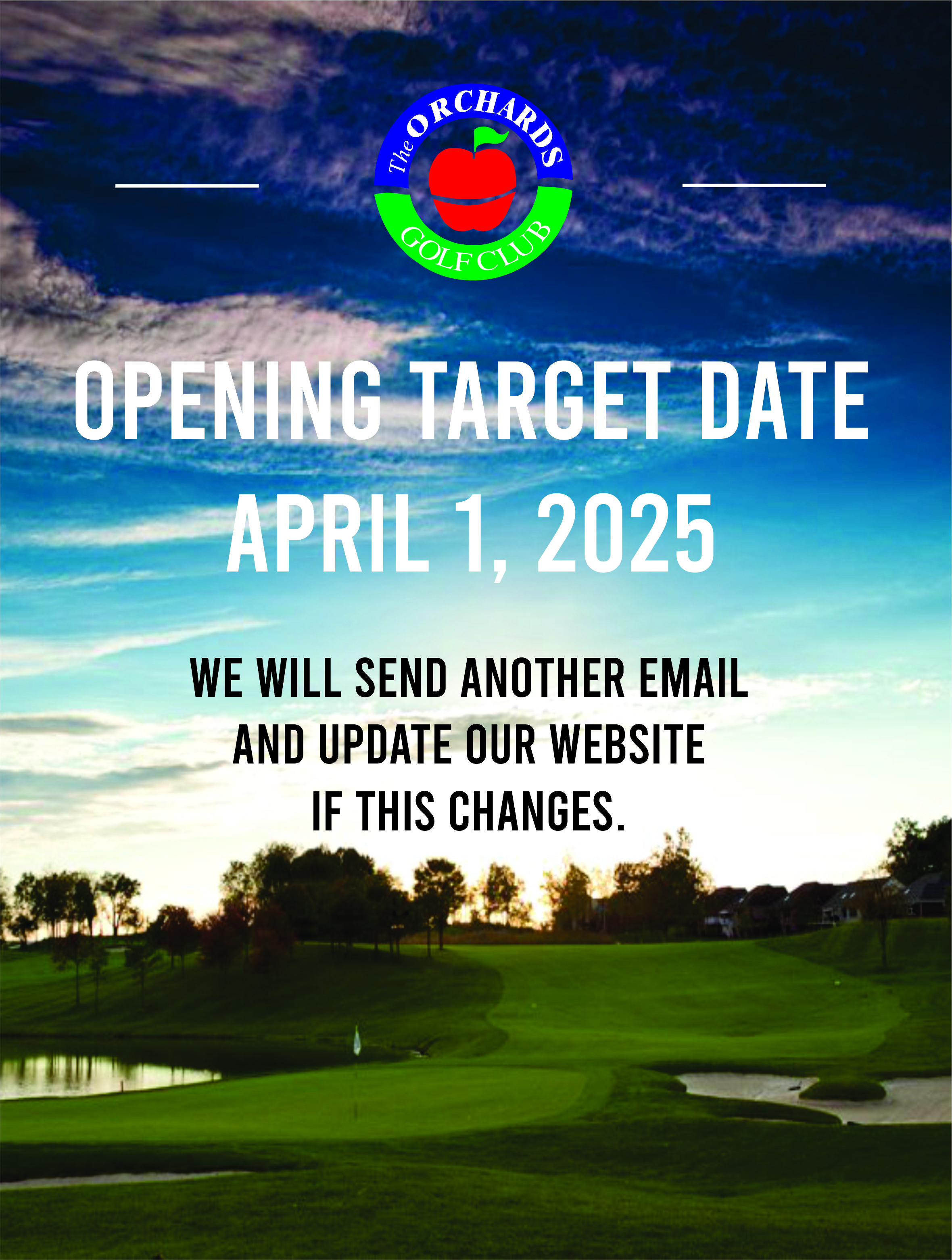 2025 OPENING