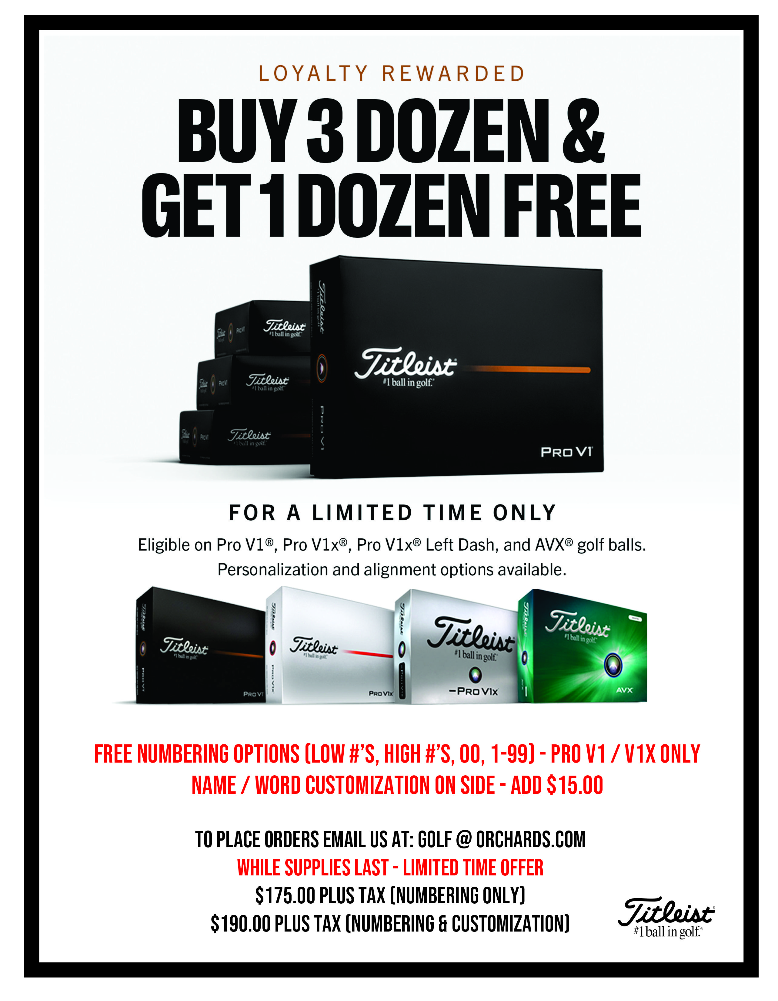 LOYALTY REWARDED 2025 FLYER